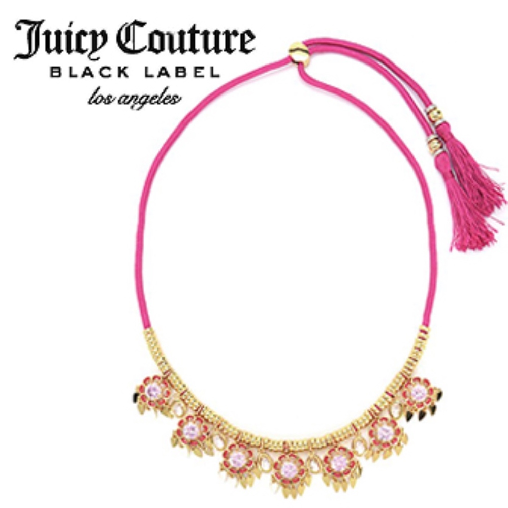Juicy Couture Moroccan Floral Statement Necklace